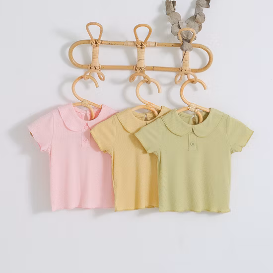 Solid Color Short Sleeve Breathable Men′ S T-Shirts