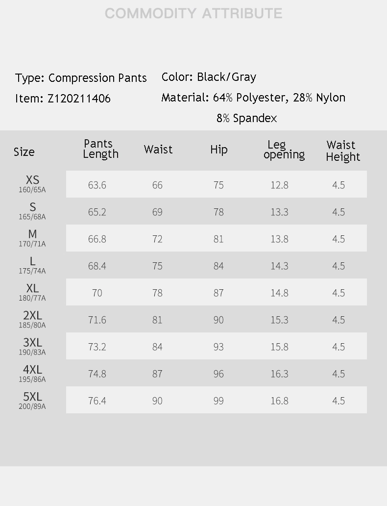 CE Rigorer Cropped Trousers Fitness Wear Compression Polyester/Nylon for Men Breathable