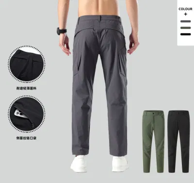 Custom Pockets Jogging Blank Track Motorcycle Mens Pants Custom Sweatpants Trousers for Men