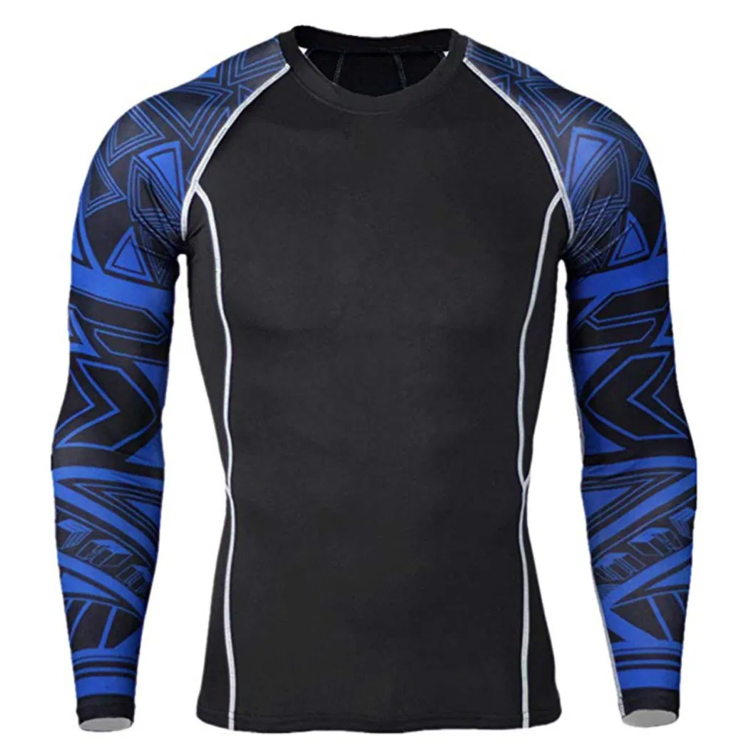 Athletic Performance Dry Fit Custom Printing T-Shirt and Pants for Men Gym Fitness Wear