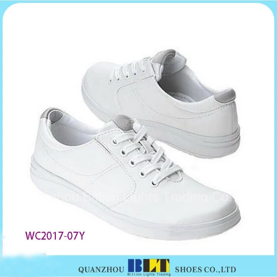 Hot Sale Brand Casual Shoes with Leather White Stan Smith