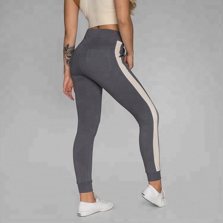 Fashion Patterned Fitness Clothes Casual Slim Fit Women Jogger Pants for Sport Gym