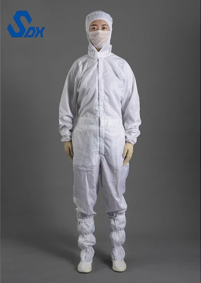 ESD Clothes Suits Anti Static Different Colors Jacket & Pant Suit with Hood Clean Room Clothes