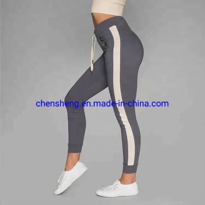 Fashion Patterned Fitness Clothes Casual Slim Fit Women Jogger Pants for Sport Gym